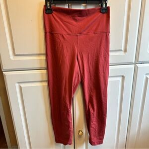 Yogalicious High-Rise Leggings in Rust